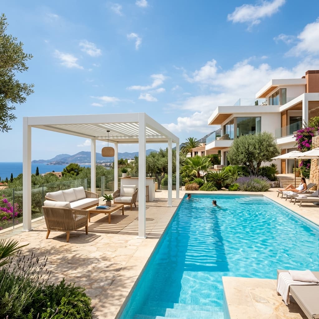 Pergola Autoportée Minimaliste Saint-Tropez